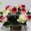 GNW FL-RS50-10CM High quality artificial love silk rose flower for decoration