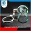 3D Laser Engraved Brown Bear Octagonal Crystal Led Key chains Photo Led Crystal Key chain