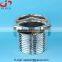 Fashion design silver ceramic plant pots