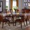 C6603 Baroque Antique Style Italian Dining Table, 100% Solid Wood Italy Style Luxury Dining Table Set
