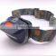 ip65 cob high power waterproof led head lamp with warning function