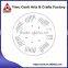 Customized 4 Color Printing Perpetual Calendar & Scheduling Wheel Calculator