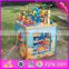 2017 Top fashion multi-function acticity cube kids wooden toys W12D033-S