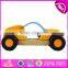 Best design children wooden mini off-road vehicle toys W04A044