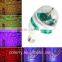 Newly launched Auto Mini Party Light Stage Lighting LED Bulbs E27 B22 3W Bulb Full Color RGB LED Plastic Rotating Lamp