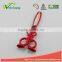 WCSC216 Premium Novelty Wholesale Soft Handle Colorful School Children Plastic Scissors With Funny Shape Stander