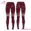 Custom Printed 92% Polyester 8% Spandex 2017 Leggings