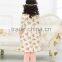 2017 New Spring Children Boutique Clothing Baby Frock Designs Half Sleeves Evening Dress With Headband