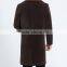 MSW0044 Mens wool coat lapel winter coat in the long section of thickened cashmere coat