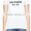 New design microfiber t-shirt for women made in China