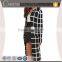 plain geo-patterned front open blend long sweater female cardigan with front patch pockets