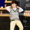 Custom Good quality cheap London style navy blue school blazer/bulk school uniforms