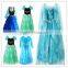  com OEM Service Satin Beaded Flower Girl Dress