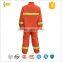 High Vis Orange Cotton Reflective Safety Fire Fighter Clothing
