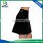 New Design Metal Zip Pockets Mid-rise Waist Women Golf Skirt With Pleated Buttom