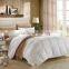 Polycotton fabric 100% cotton filling soft hotel comforter