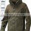 Waterproof Green Woodland Men Winter Jackets with detachable hood