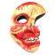 Onbest masquerade silvery luxury half skeleton mask halloween and carnival mask for adult