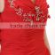 new party dress prom gowns New Design lace beading strap evening dress AS062