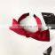 Hot sale pleuche fabric covered Bowknot plastic hair band for women