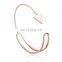 Simple Gold Mental Adjustable Geometry Bracelets