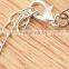 Fashion Hand Woven Ice Crack Ceramic Bracelet Five white Bead Simple hand Chain National Style Rope women Jewelry