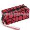 Lattice Sequined Folading Travel Makeup Pouch Bag Cosmetic With Zipper