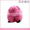 2 in 1 plush pink pig pillow hand warmer