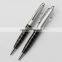 diamond decoration parts promotion gift high quality Metal ball pen and roller pen