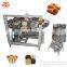 Gelgoog Industrial Semi Automatic Gas Heating Waffle Sugar Pizzelle Cookies Making Snow Ice Cream Cone Machine