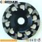 130mm C Segment Diamond Cup Wheel Granite Marble Grinding Cup Wheels polishing disc for granite grinding