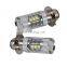 H6 80W Motorcycle Super HID White LED Headlights Bulbs For Yamaha Upgrade