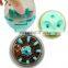Funny intelligent dog food feeder dispenser ball toy for pet training teeth cleaning