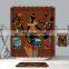 Finely Processed Polyester Fabric African American Print Shower Curtain