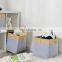 Reatai felt office embossed pattern front open nonwoven sneaker storage box