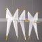 New Design Bird Simple White Paper Crane Pendant Lamp Chandelier