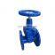 Epoxy resin Blue Color 120 Degree Temperature Flexible Disc Gate Valve