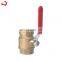 female water brass high quality  ball valve steel threaded