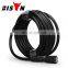 4000 PSI 3/8" x 50 FT High Tensile Wire Braided Rubber Wrapped Pressure Washer Hose with Couplers