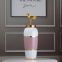 Modern Simple Fashion Gild Pink White Ceramic Flower Vase For Artificial Flower Decor
