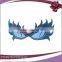 pink feather shaped plastic party glasses with dimond