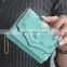 hot sell new fashion pu leather women wallets trendy long design leather wallets for women