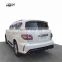 High quality pp material body kit for patrol Y62 front bumper rear bumper side skirts wider fender and rear spoiler