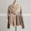 High Quality Camel Cashmere Scarf Italy