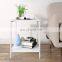 2-Tier Nightstand,Side Table End  for Bedroom Living Room, Modern Collection