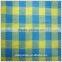 Jacquard check pattern fabric