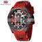 Mini Focus MF0350G New Watches Top Brand Quartz Sport Silicone Strap Mens Watches in Wristwatches Luxury