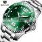 Benyar BY-5152 Automatic Men Logo Mechanical Watch Stainless Steel Custom Made Men Watches