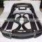 Runde Car Modification X6 E71 LM Style wide body kit With 4 output central Exhaust For BMW X6 X6M E71