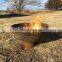 Wood Burning Brazier Steel Metal Bowl Corten Steel Outdoor Fire Pit